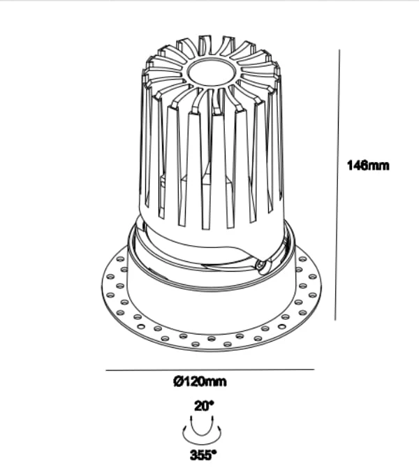 Hotel Accent Lighting , Flush Mount Downlight , Trimless LED Downlight Supplier | Sincerelux